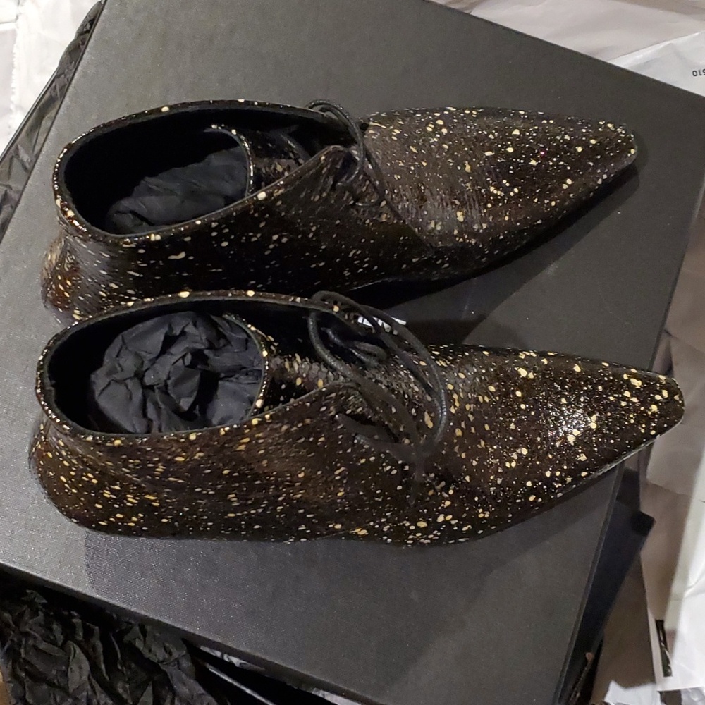 Sz 37 NIB $1695 Saint Laurent boots - Picture 3 of 8